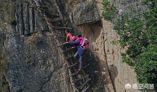 今日科普一下！峭壁峰顶拉绳索合影,百科词条爱好_2024最新更新